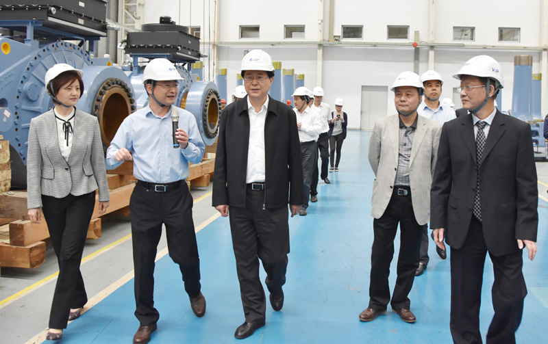 浙江省委副書記、省長(zhǎng)車俊一行蒞臨我司視察