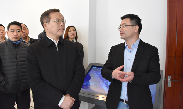 杭州市委常委、余杭區(qū)委書記毛溪浩一行蒞臨我司考察調(diào)研